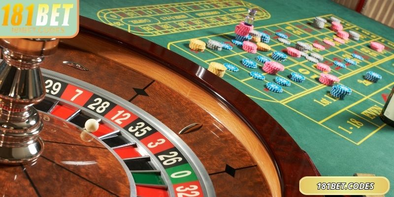 Tham gia game roulette 181Bet với nhiều lợi ích